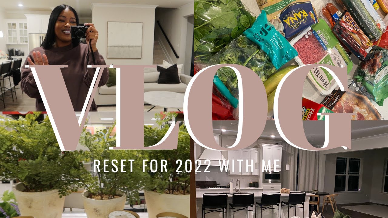 VLOG: RESET FOR 2022 WITH ME | Diam Jackson