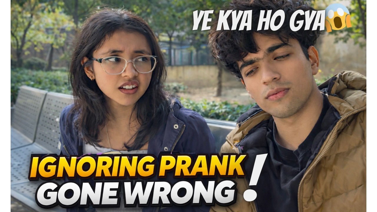 Ignoring Prank Gone Wrong 😨😱| Prank Vlog