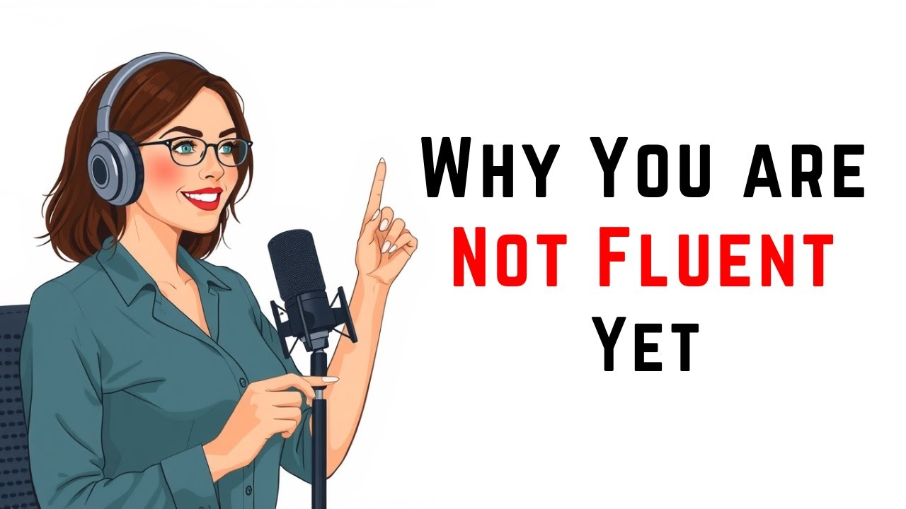 Why You are Not Fluent Yet | Easy English Practice For English Learners | Podcast