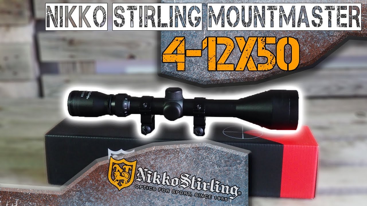 Visor NIKKO STIRLING MOUNTMASTER 4-12X50