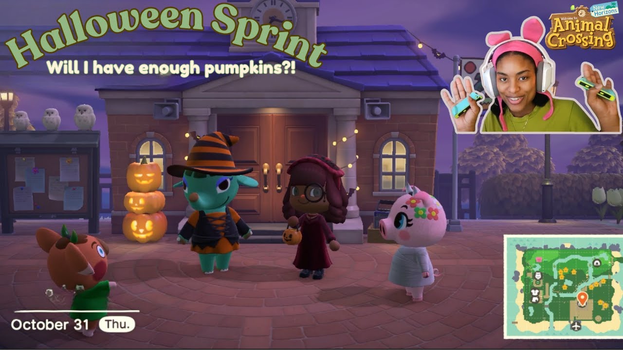 Let's Play: ACNH - Halloween Sprint! [4]