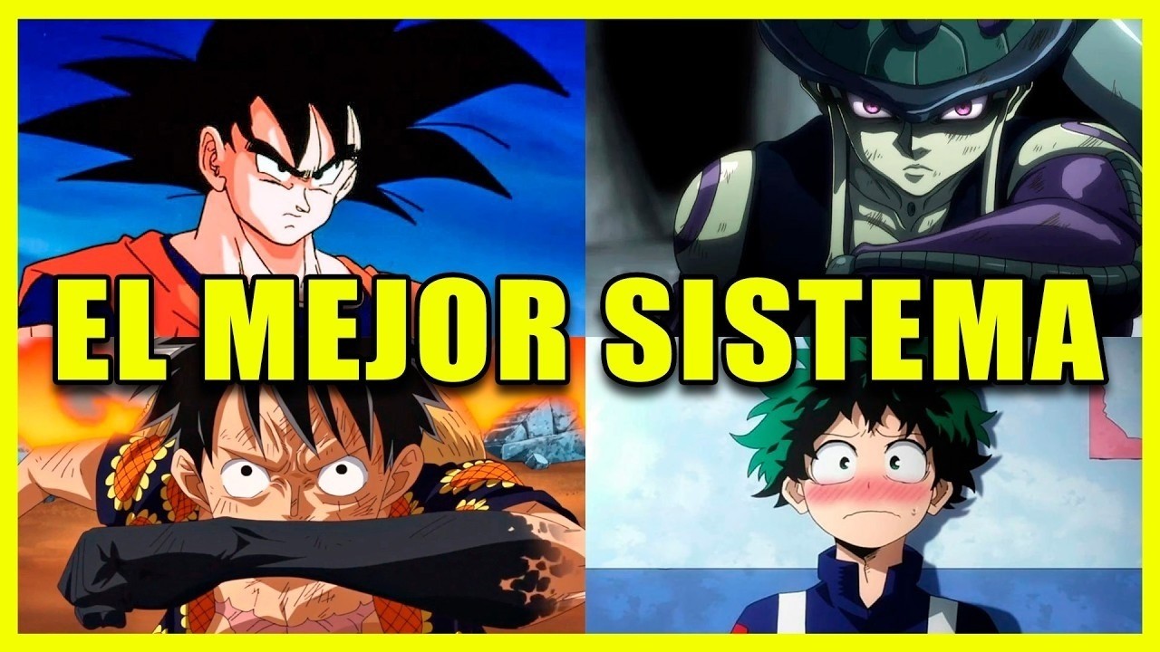 Los MEJORES SISTEMAS de PODER de TODO el ANIME | [Ki, Chakra, Energ&iacute;a Maldita]