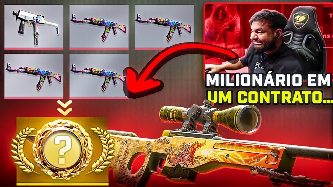 FER E GAULES REAGEM AOS CONTRATOS MAIS RAROS! O MERCADO DE SKINS VAI COLAPSAR!!
