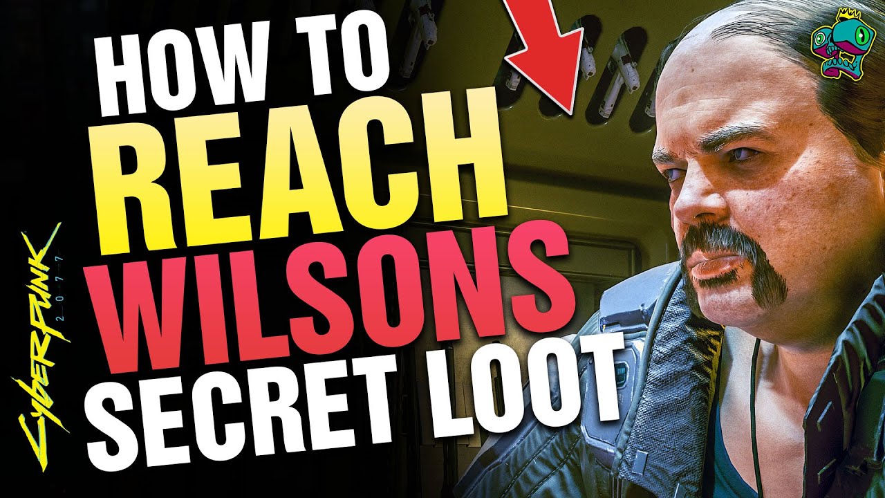 Reach Wilsons SECRET LOOT in his STORE in CYBERPUNK 2077!