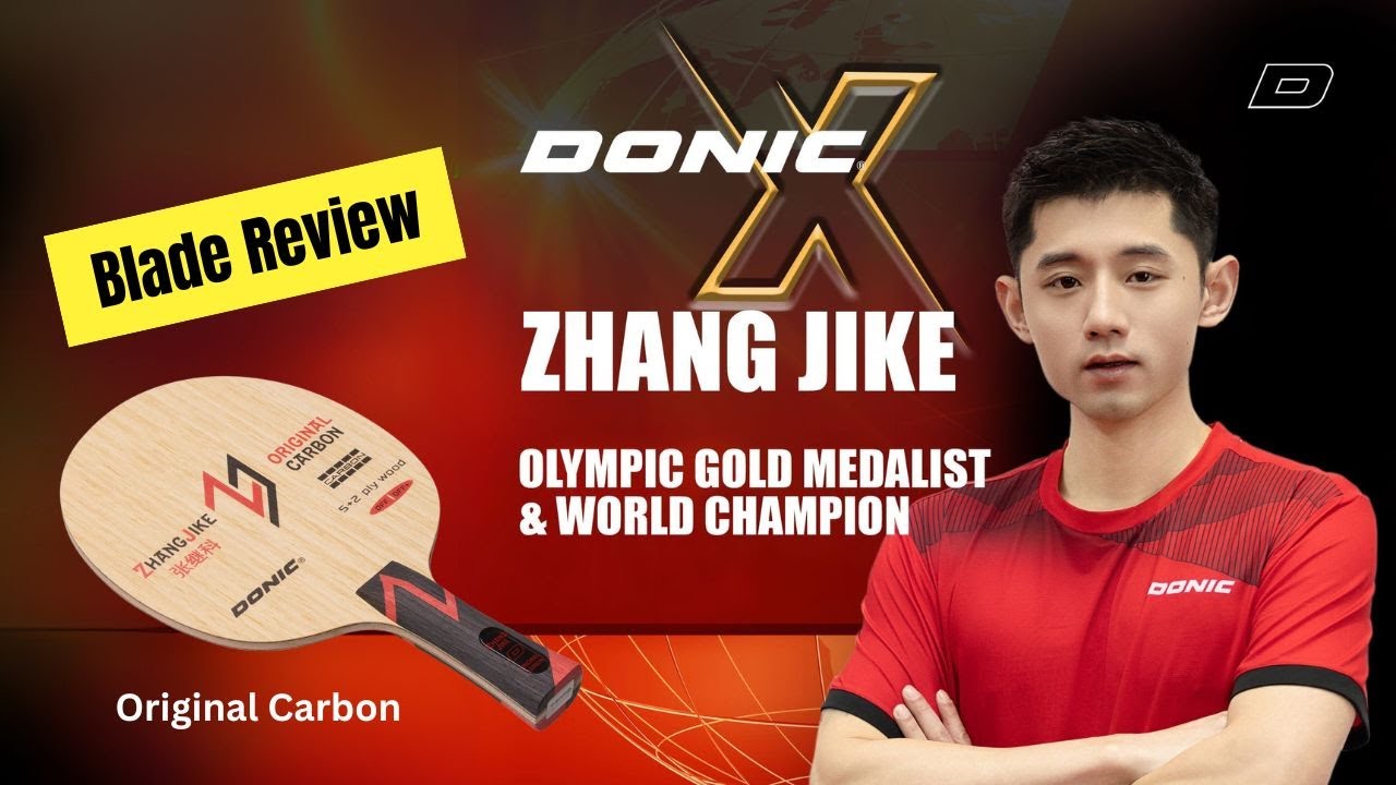 Donic Zhang Jike Original Carbon – Blade of the Legend – Обзор