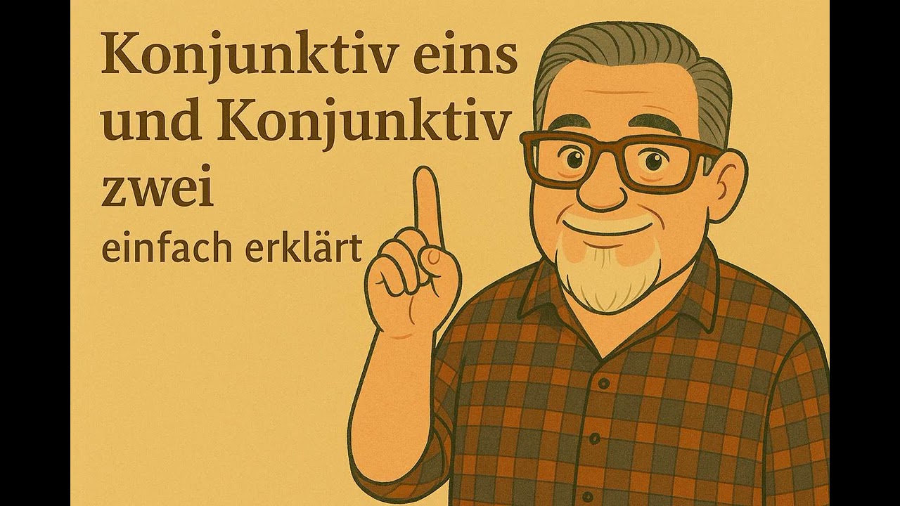 Deutsch im Alltag – Dein Kanal: Konjunktiv 1 & 2 einfach erklärt