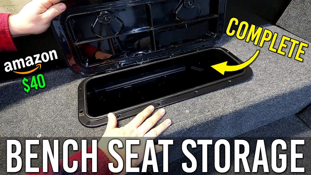 JON BOAT STORAGE HATCH INSTALLATION AND REVIEW | 1648 Jon Boat Build