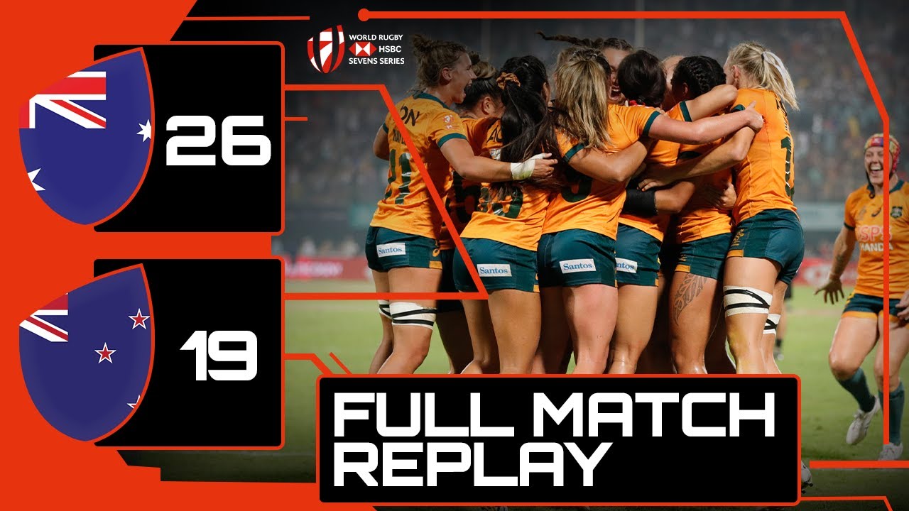 BEST OF 2022 | Australia v New Zealand | Dubai Rugby Sevens Women's Cup Final