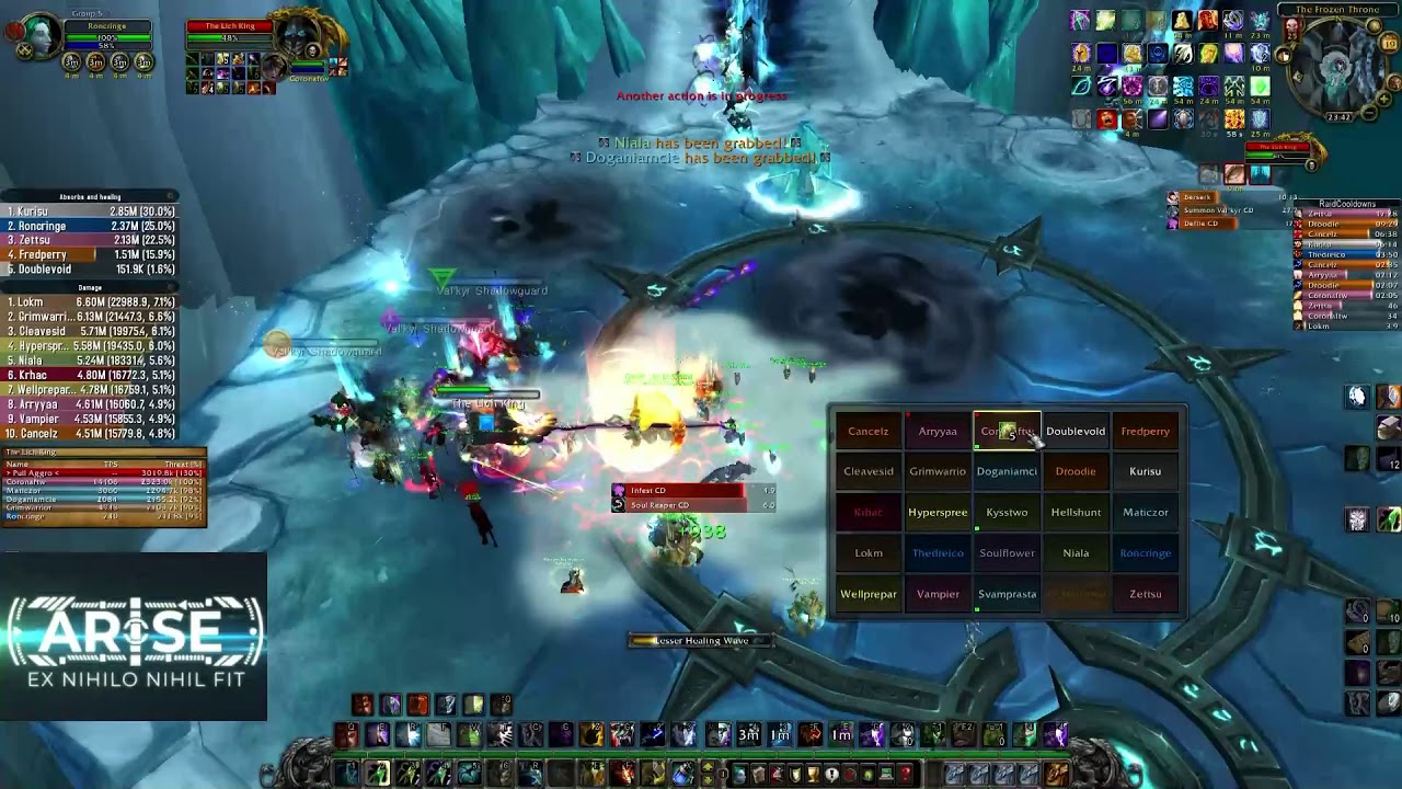 Warmane | Arise | LK 25 HC #176 - Resto Shaman PoV *4Heal &Solotank*