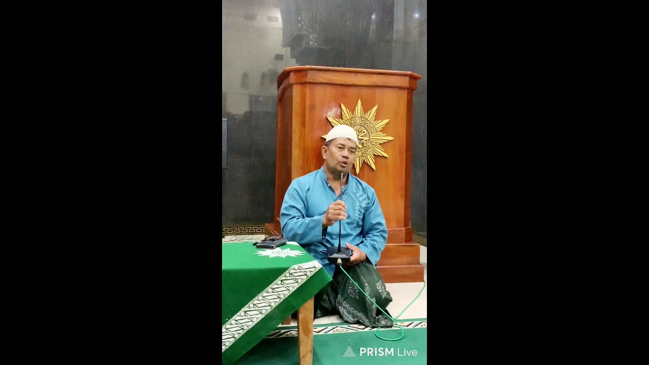 kajian Rabu malam bersama Ustadz Aji Saka di Masjid Ar-Ruhaimi Ngasem kras kediri