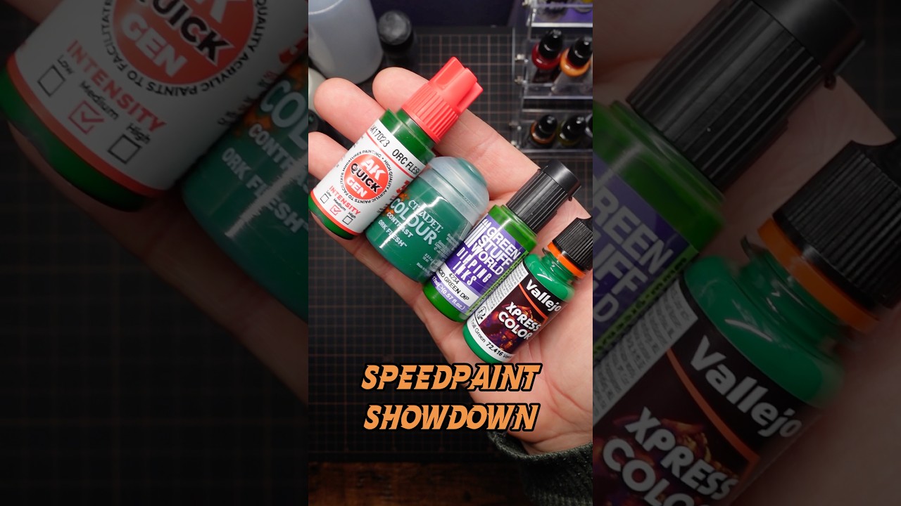SpeedPaint Sunday 💚 #miniaturepainter #minipainting #warhammerpainting #miniaturepainting
