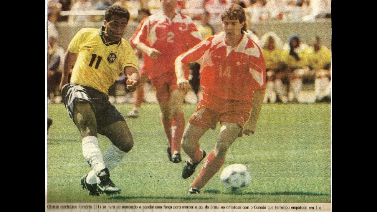 Friendly  1994    Canada   vs    Brazil