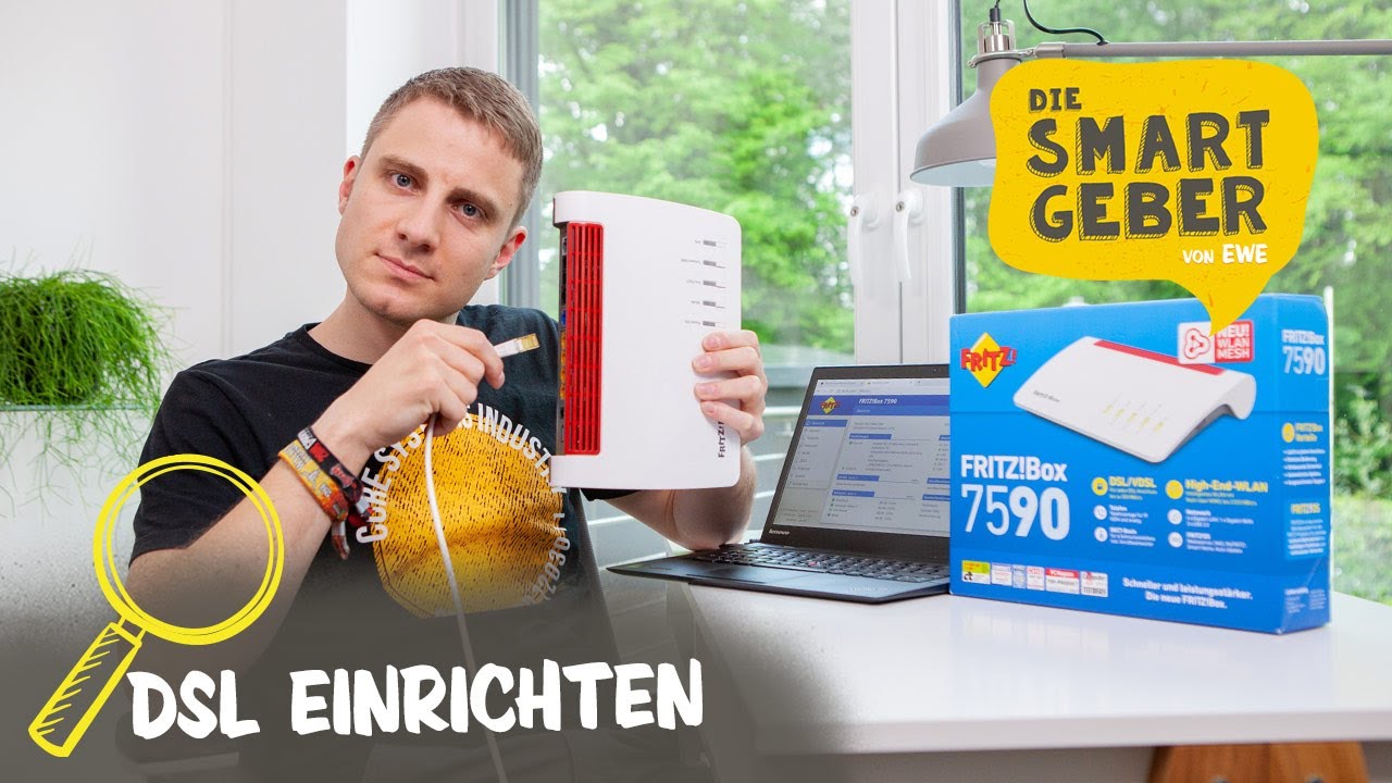 FRITZ!Box 7590 an EWE DSL-Anschluss einrichten &ndash; so geht&rsquo;s!