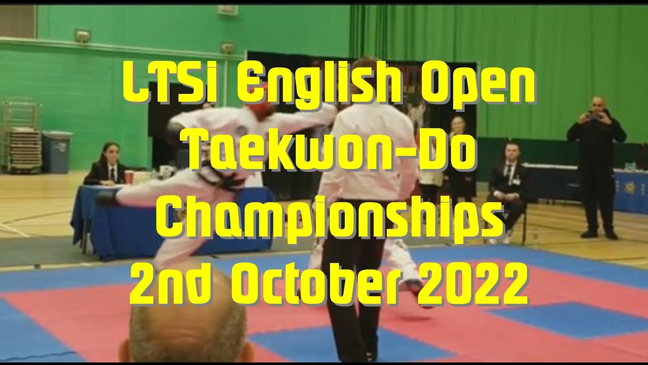 English Open Taekwon-Do Championships, October 2022