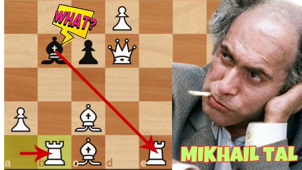 The rook is free... is it? Tal Shocks Geller!