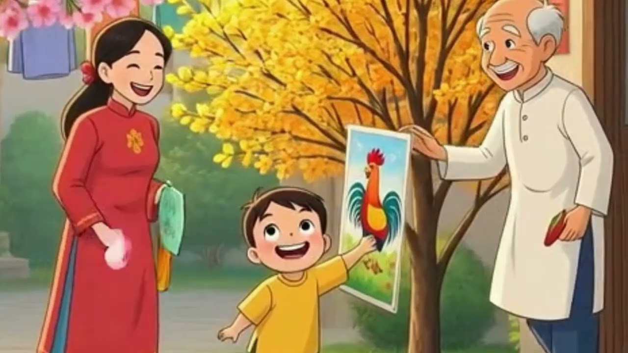Thơ Tết đang vào nhà