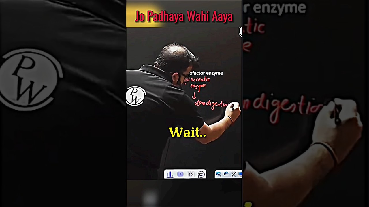 Zoology Legend - Nomesh Sir Supremacy 🔥 #PW #Shorts #NEET
