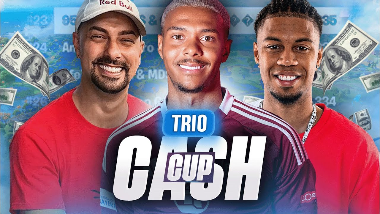 😱OMG TOP 100 IM TRIO CASH CUP...?!😍😳 Fortnite Cup mit AMAR & SIDNEY | Niklas Wilson