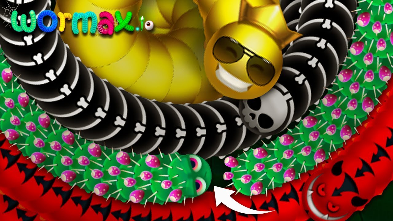 Wormax.io New Halloween Skin Update 2018 © Noob vs Pro vs Master vs Hack In Wormaxio Gameplay ✓