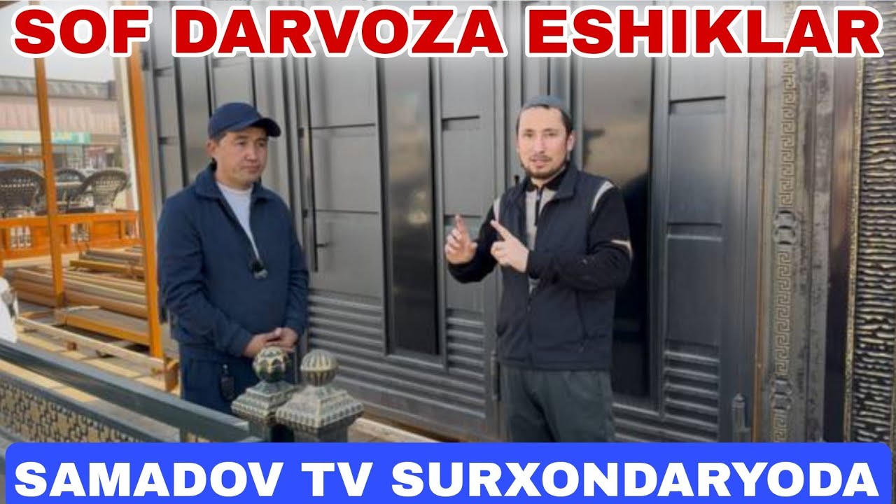 DARVOZA MDF TEMIR ESHIKLAR RATAN SUTOL STUL NARXLARI SURXONDARYO 