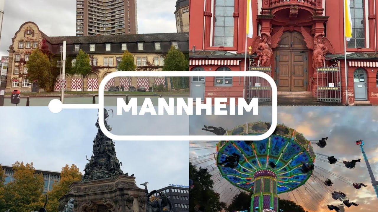 Mannheim Almanya'da Yaşam, Sokaklar ve Günlük Hayat