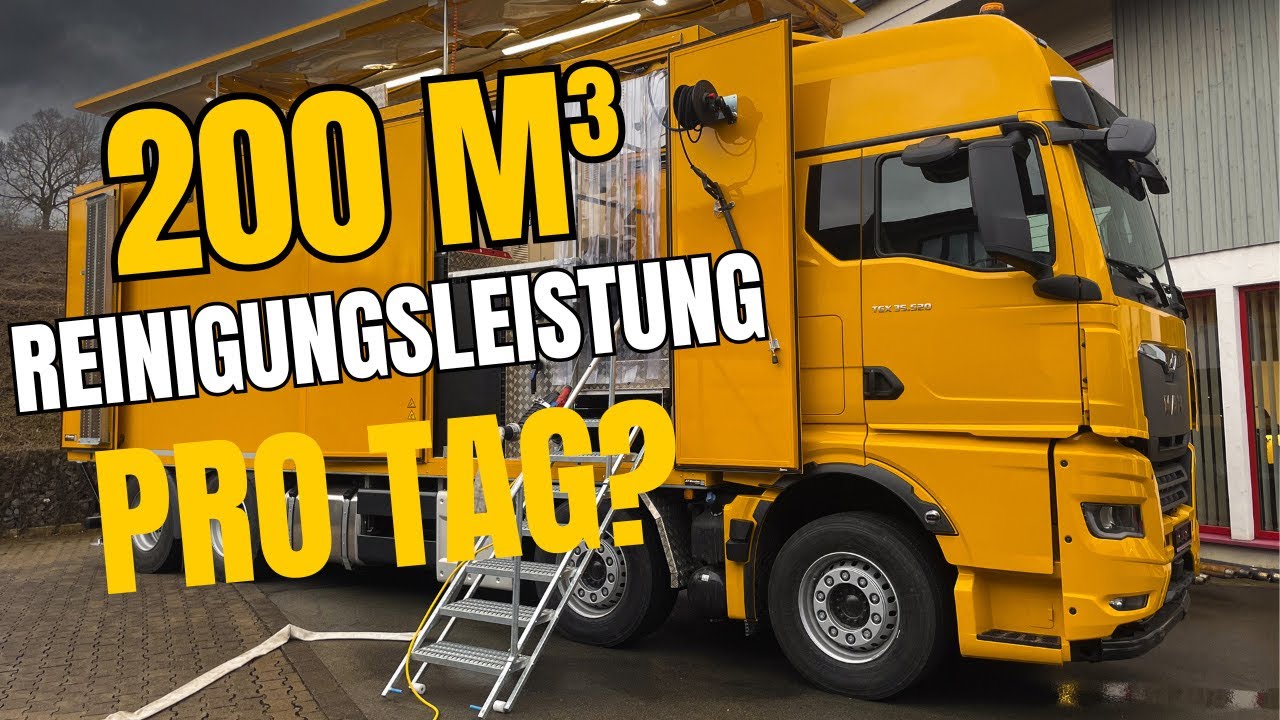 AT-Boretec - Unser neuer Systemtruck HS4 - Recycler für aufgeladene Bentonitspülung