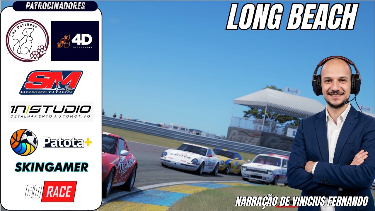 COPA CLASSIC EM LONG BEACH - TEMP. 6 ETAPA 1 | AUTOMOBILISTA 2 | LIGA LETS GO