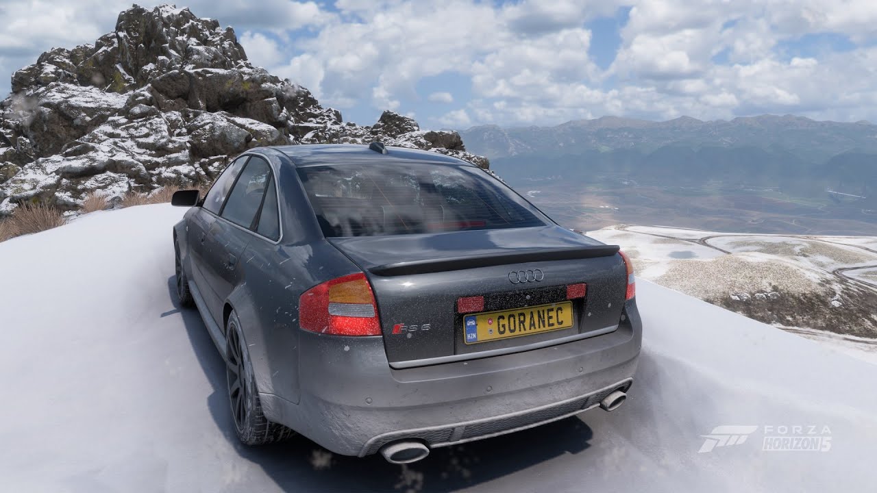 Forza Horizon 5 - Audi 2003 RS 6 Quattro  Free Roam Gameplay Winter (snow) XBOX Series X 4K 60fps