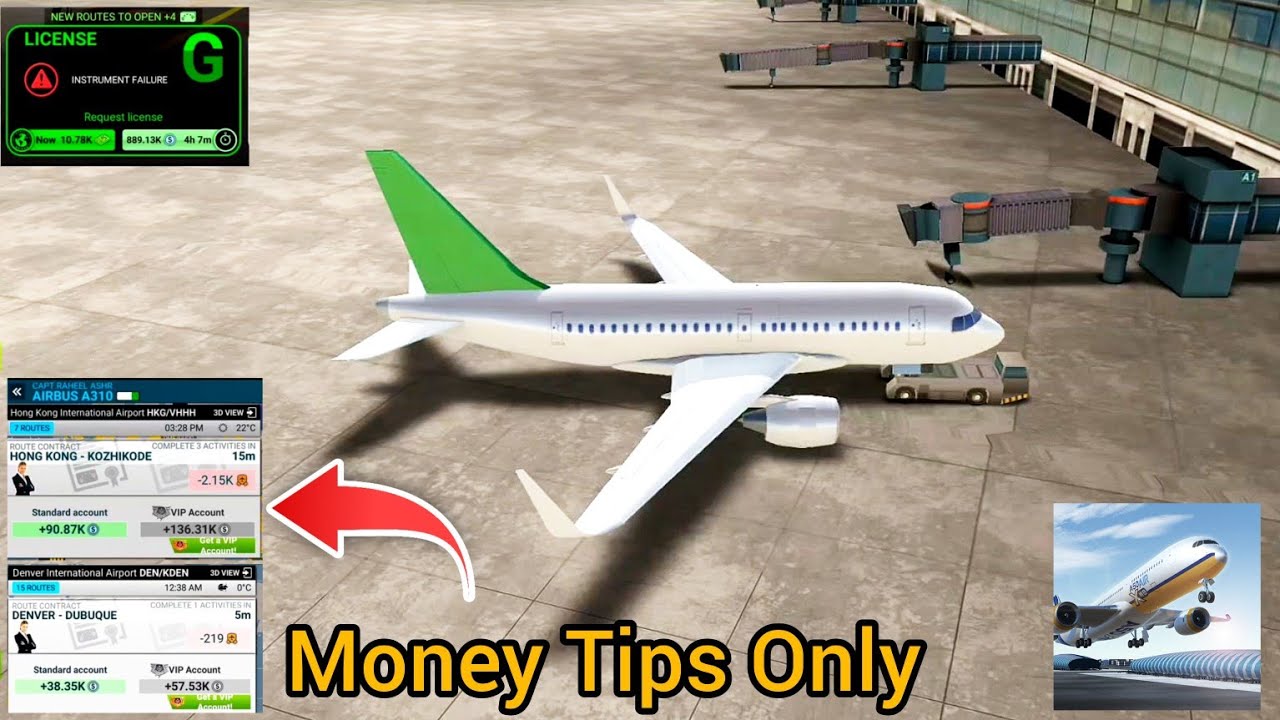 How To Earn Money Faster In Airline Commander In 2026 🔥🔥 New Routes Unlocked 🔓