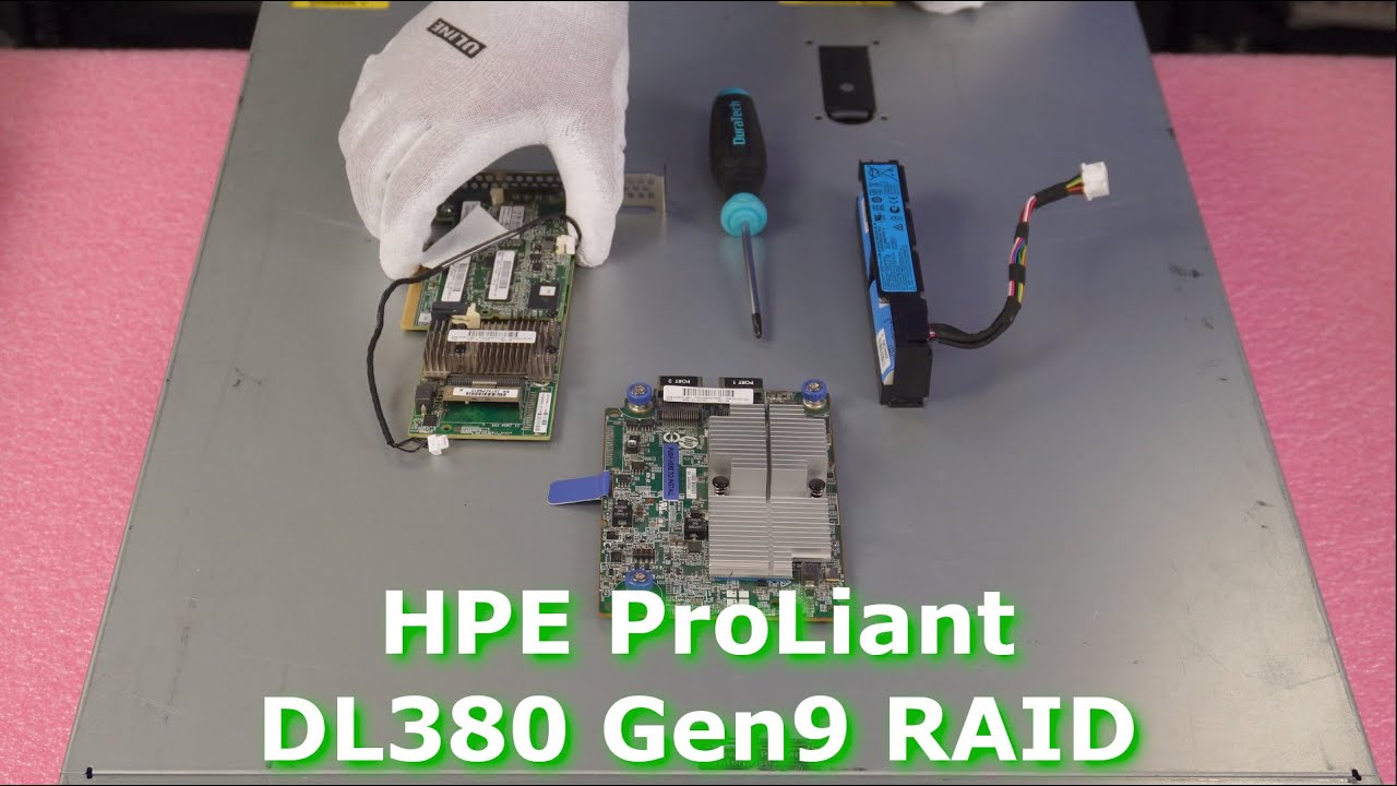 HPE ProLiant DL380 Gen9 | RAID Overview | RAID Card Options | Installation | RAID Configuration