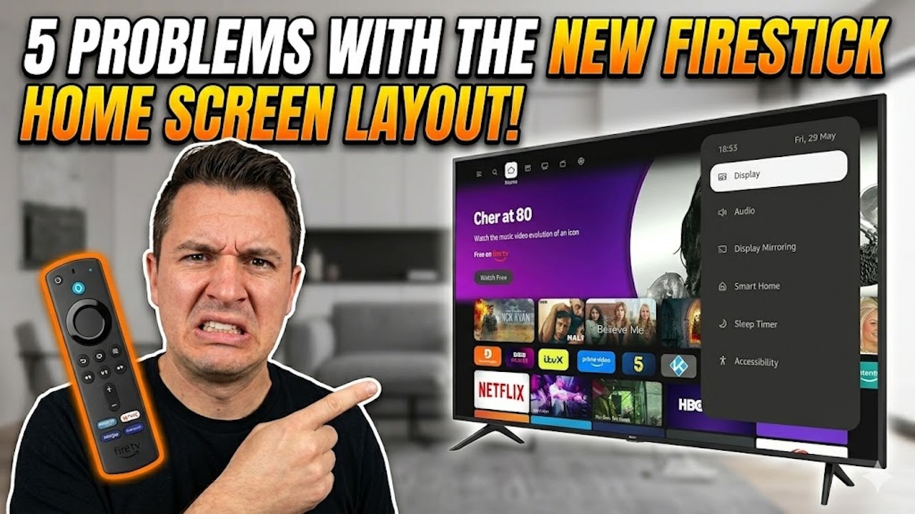 ❌ 5 проблем, которые я нашел в НОВОМ интерфейсе главного экрана Firestick &mdash; май 2026 ❌