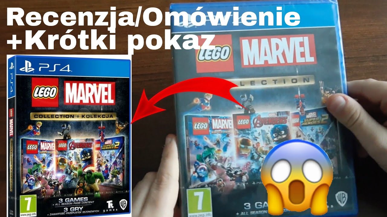 Recenzja/om&oacute;wienie LEGO Marvel Collection na PS4+ kr&oacute;tki pokaz