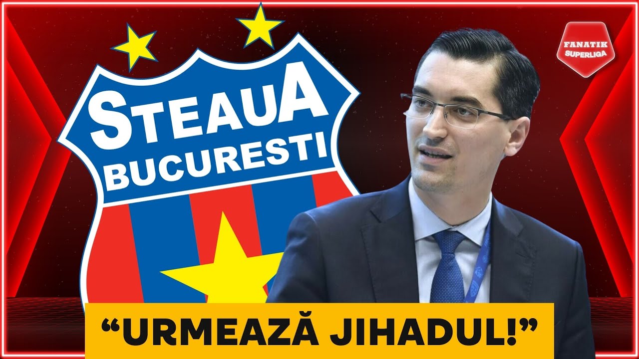 “DE AZI, SE NUMESTE STEAUA BUCURESTI!” / “AJUNGE SI LA UEFA DECIZIA FRF”