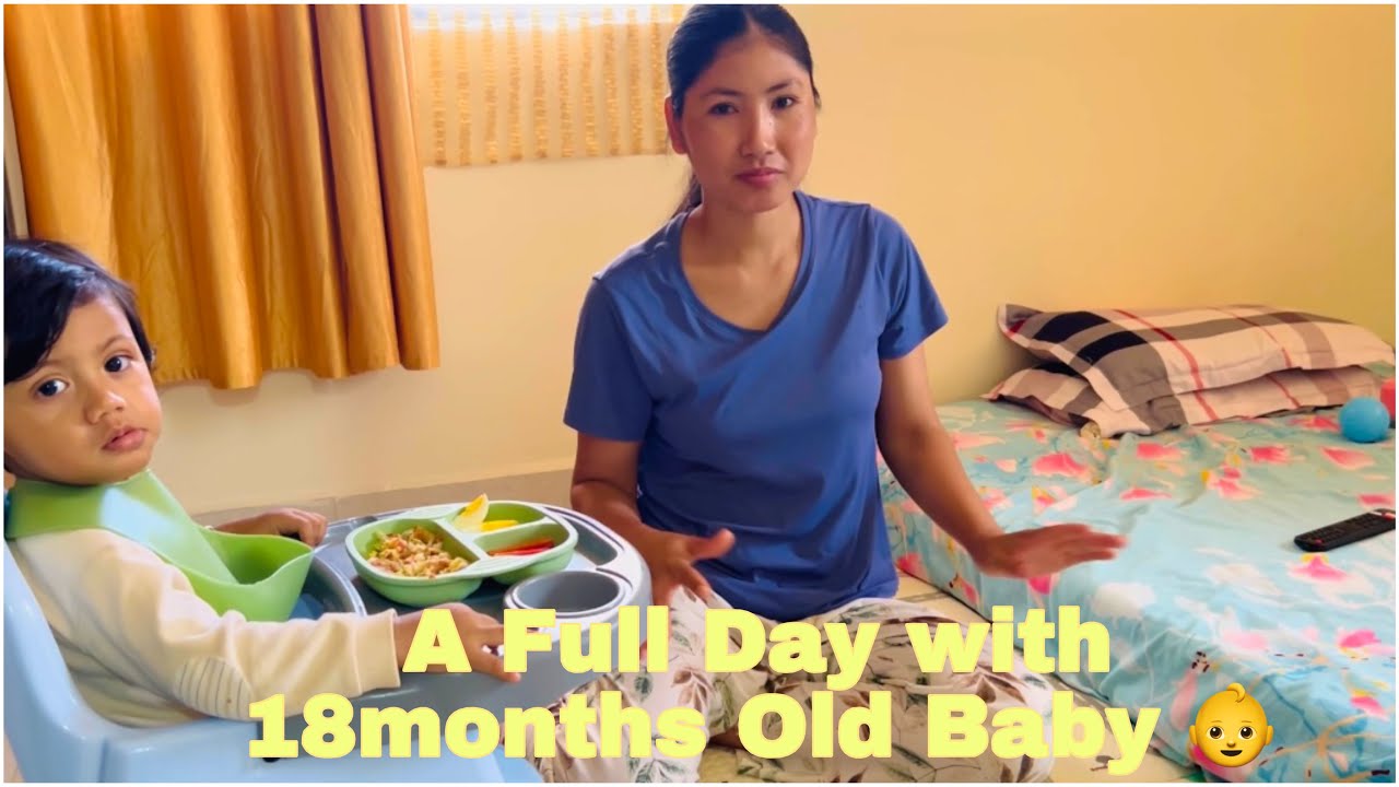 A Full Day with 18months Old Baby 👶| Mom Life 