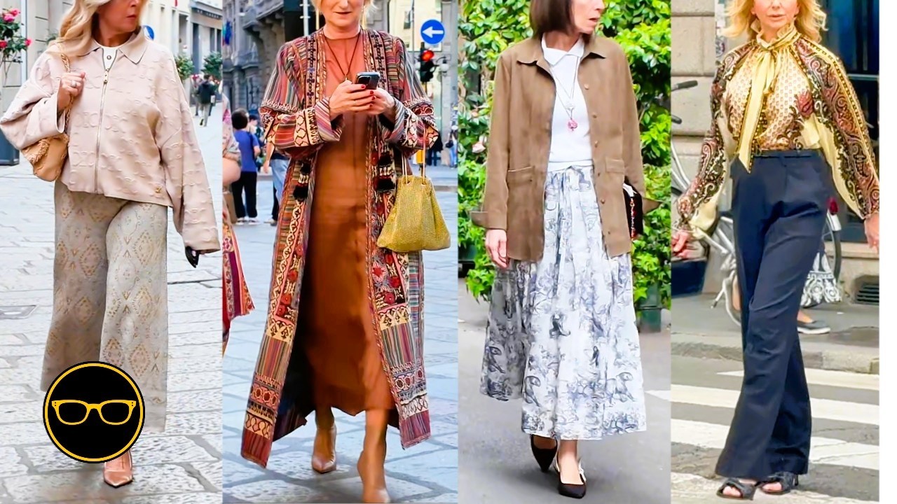 ITALIAN BEAUTY & ELEGANCE Milan April 2026 Street Style WINDOW SHOPPING NEW TRENDS 