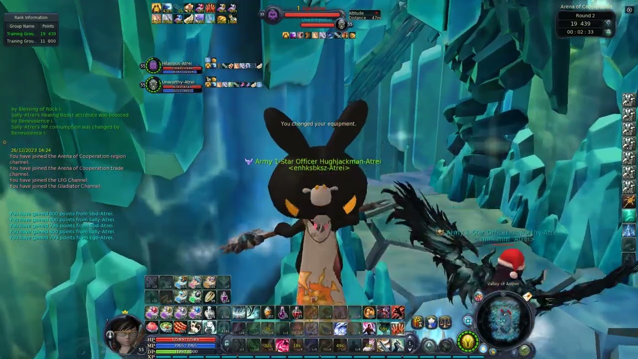 Aion Classic 2.7 Coop Arena vs Ego, Sbd, Sally (Sorc, Ranger, Cleric)