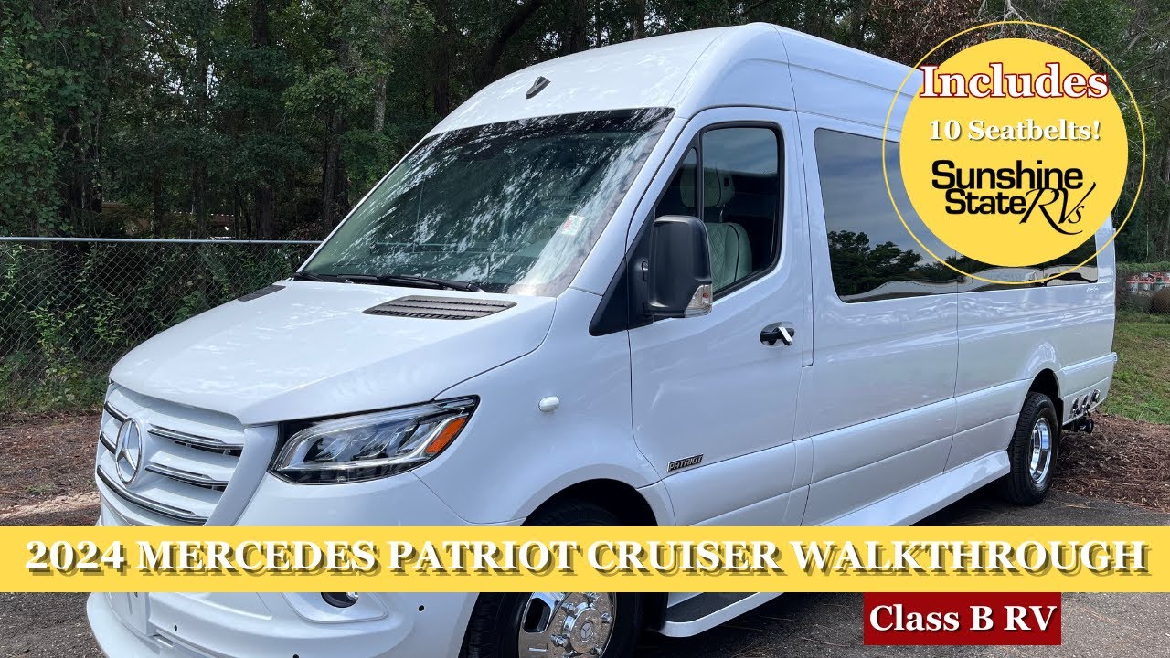2024 Midwest Automotive Design Luxury MERCEDES Sprinter Van Cruiser **10 People**  AMERICAN COACH