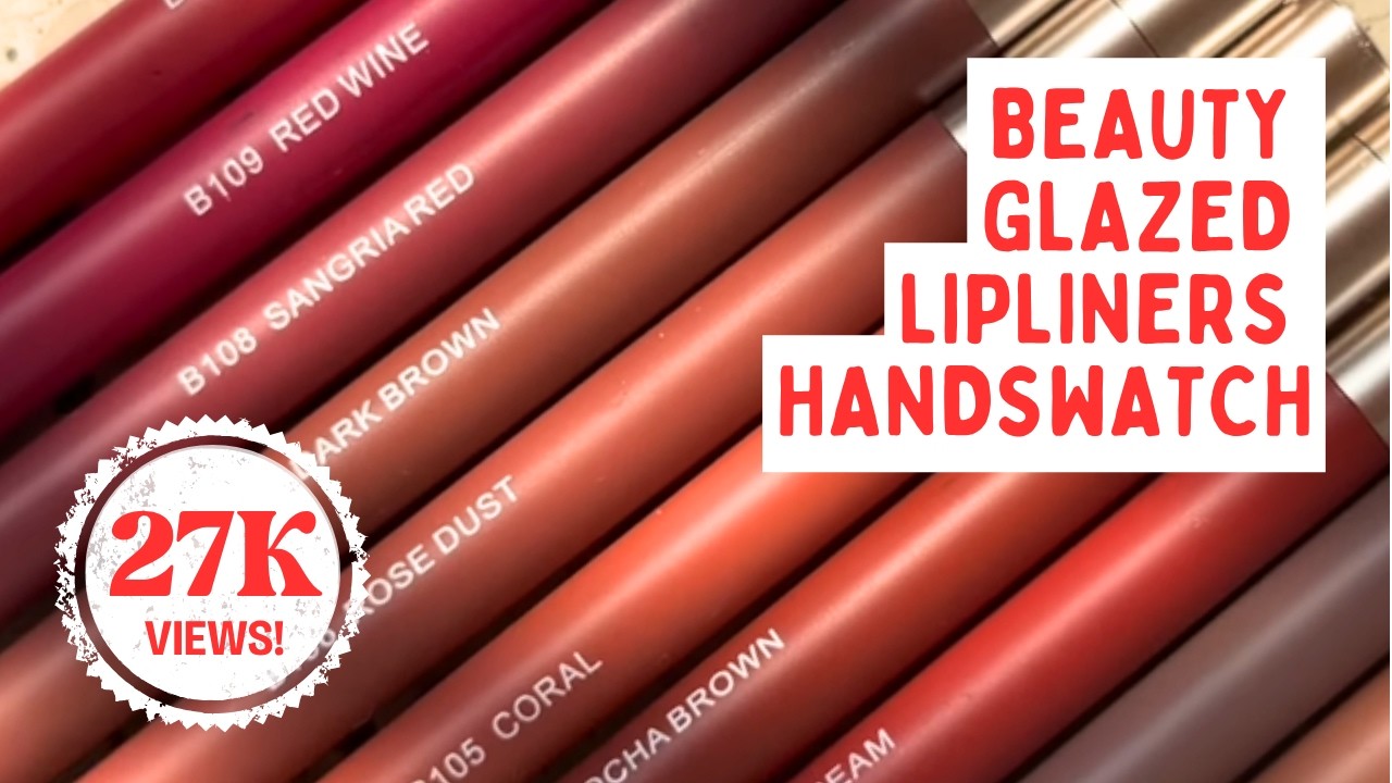 ALL BEAUTY GLAZED LIPLINERS✨✨