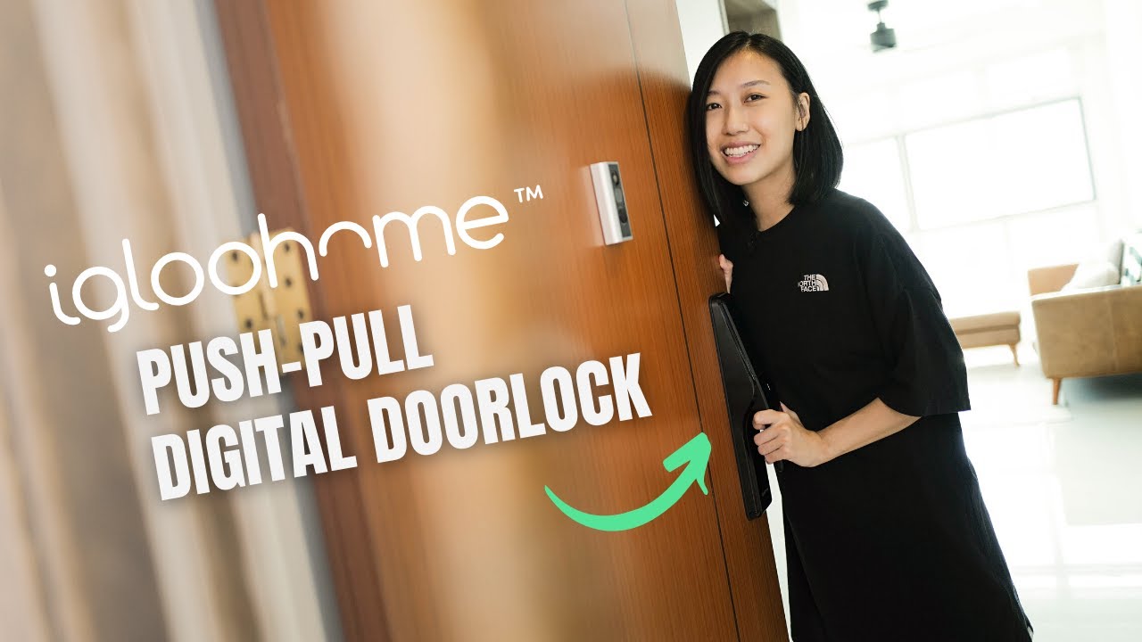 igloohome SMART Digital Door Lock Push Pull Mortise REVIEW + Airbnb integration