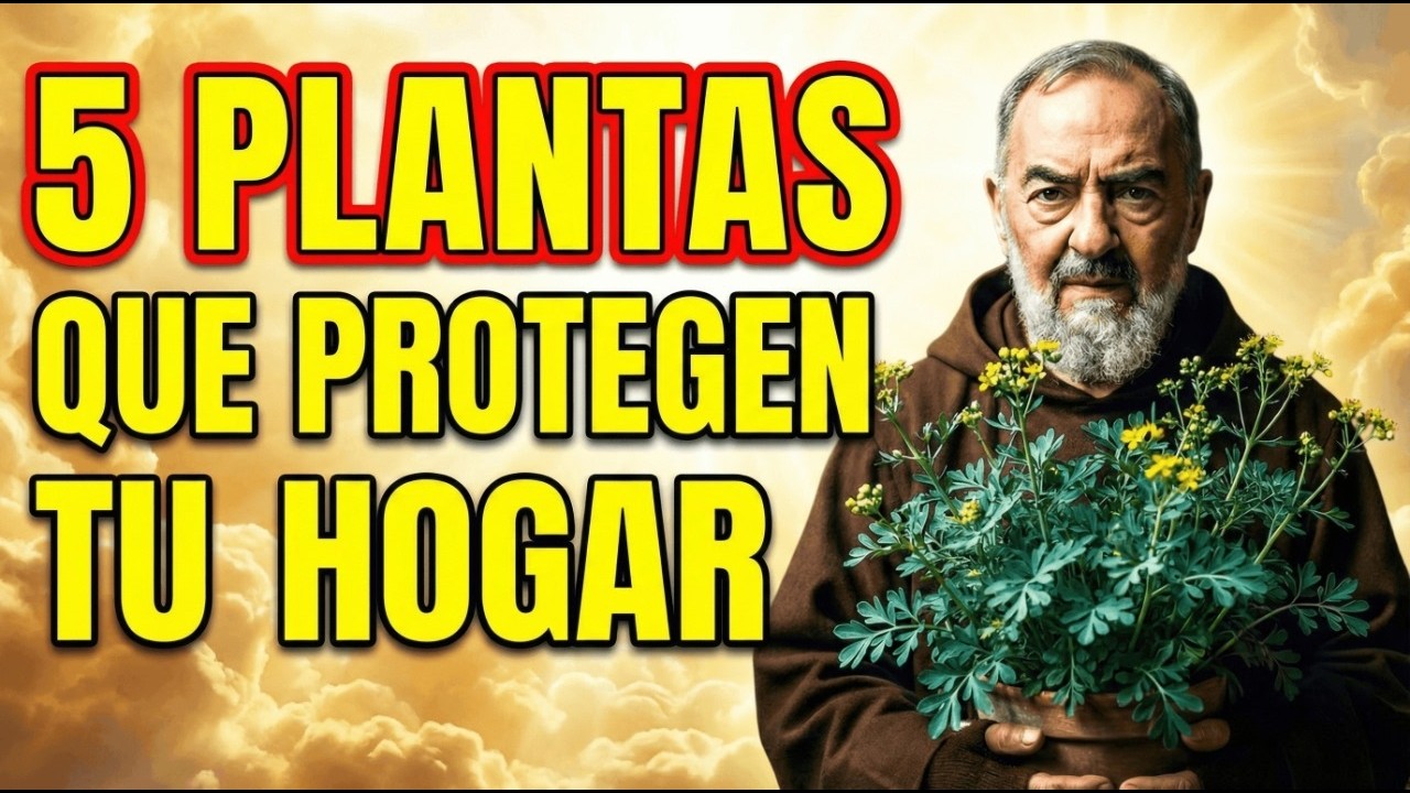 Padre Pío: ¿Estás Haciendo Esto MAL al No Conocer las 5 PLANTAS MÁS PODEROSAS?