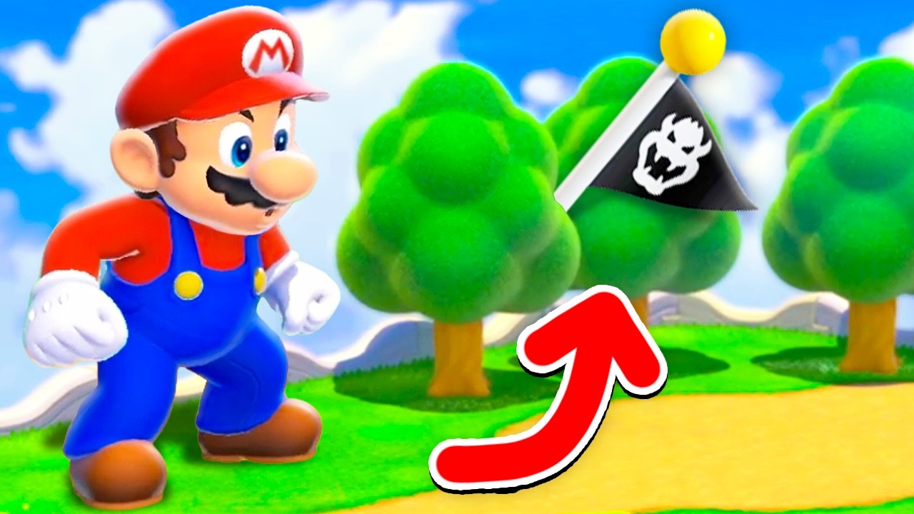 Mario 3D World, aber ALLE Zielflaggen wurden wieder VERSTECKT!