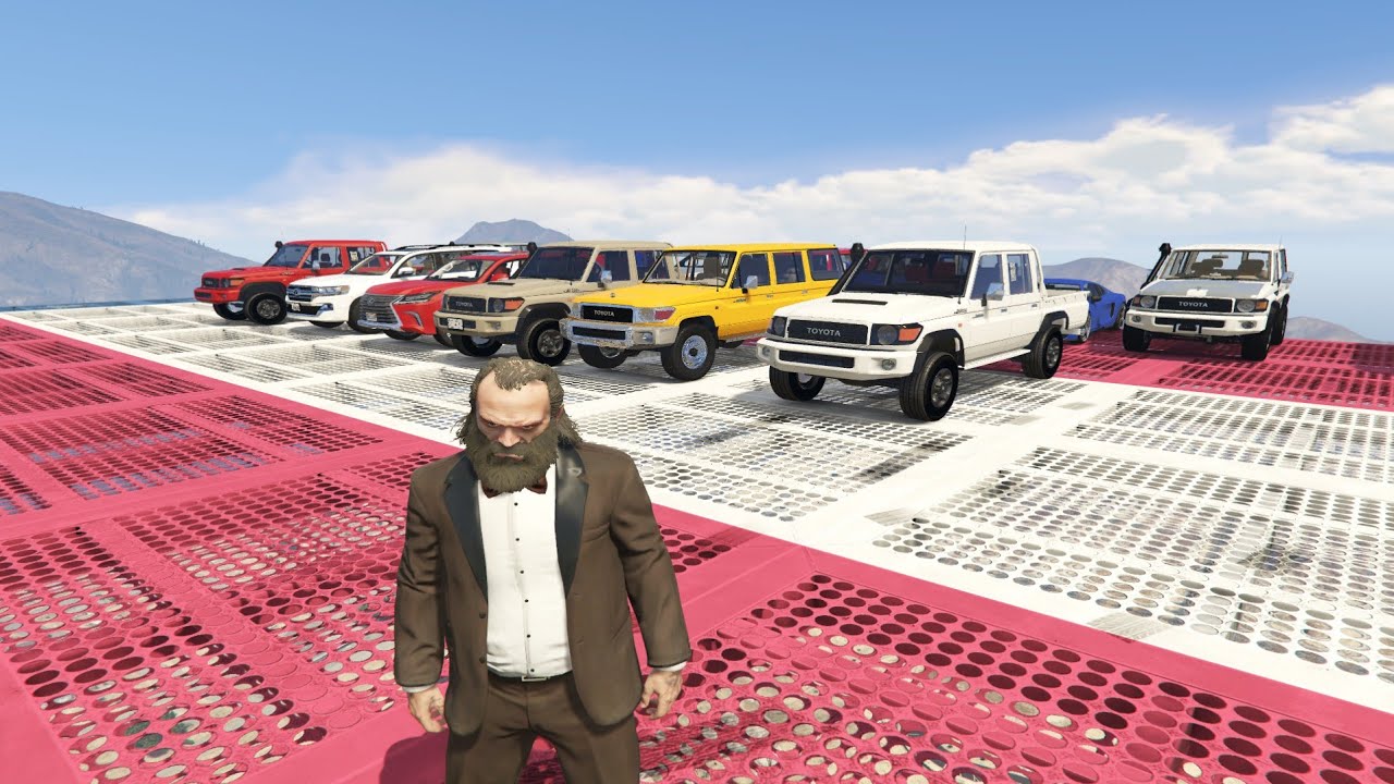 محاكي العاب سيارات تحديات الطيحه قراند 5 شاصات وسيارات تويوتا وش افضل سيارة؟| beamng.drive gta v 5