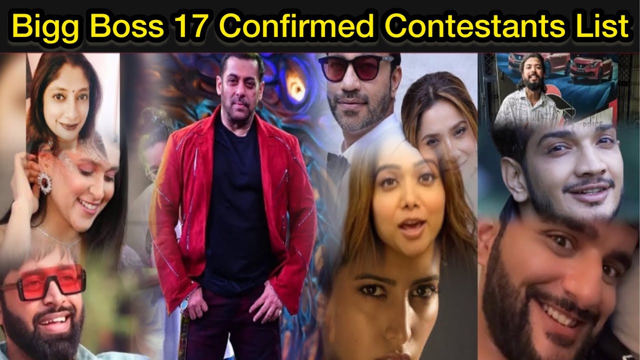 Bigg Boss 17 Confirmed Contestants List || Salman Khan || Munawar, Ankita, Armaan || FinalNews