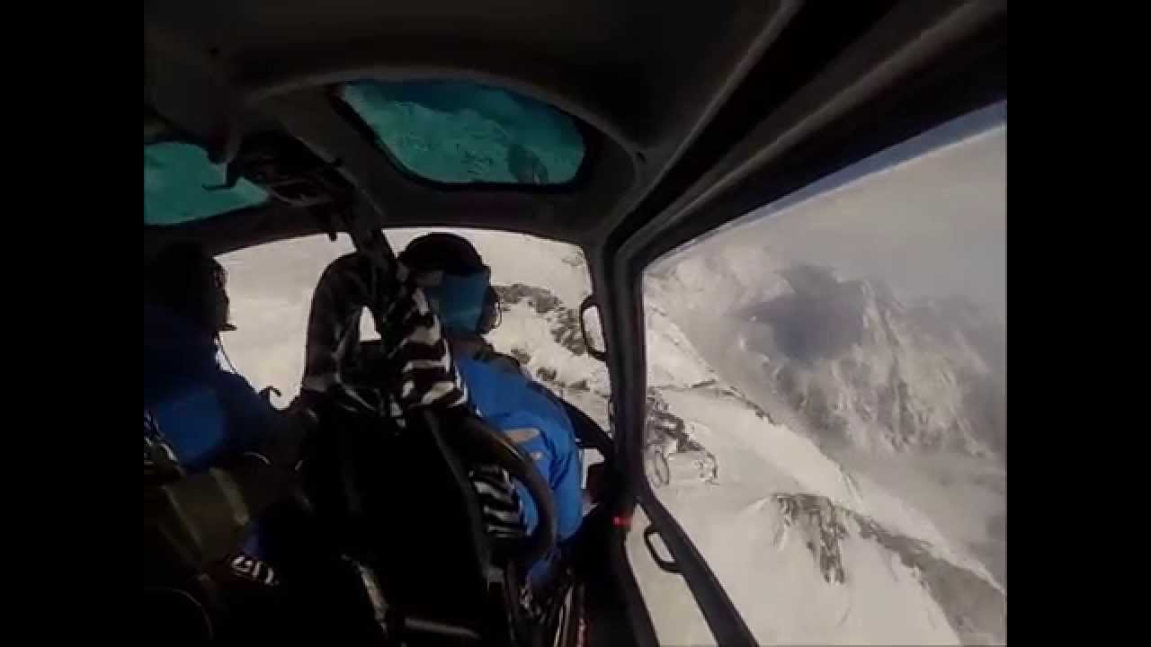 heli Snowboarding\ freeride Monte Rosa