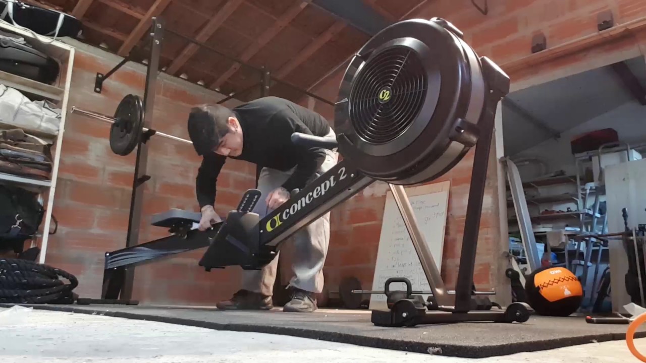 Unboxing Concept 2 Model D PM5 Rowing Machine