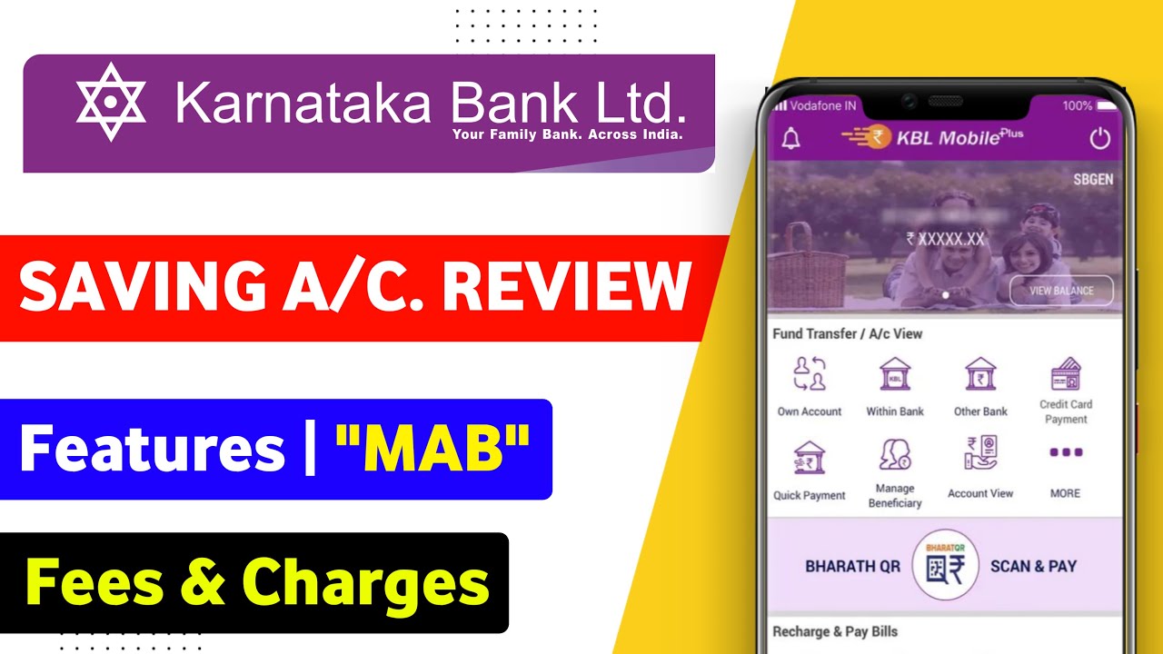 Karnataka Bank Review | Is Karnataka Bank Good or Bad | Karnataka Saving Account Features | Charges