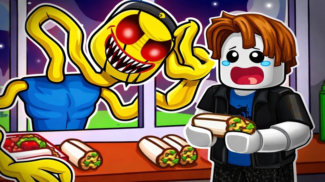 I Survived the SCARIEST SHAWARMA KIOSK in Roblox 😱