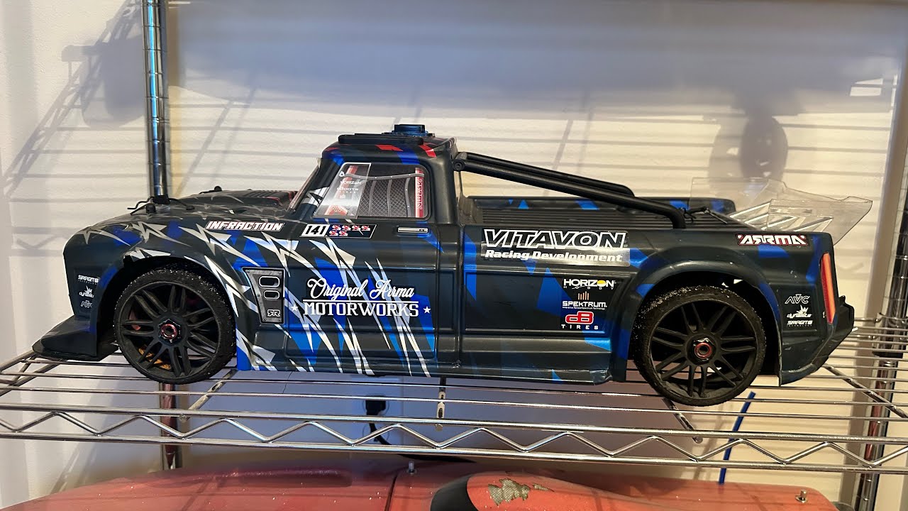 Скоростное прохождение Arrma Infraction / Замок XLX2 и TP Power 1350kv🚀🚀🚀