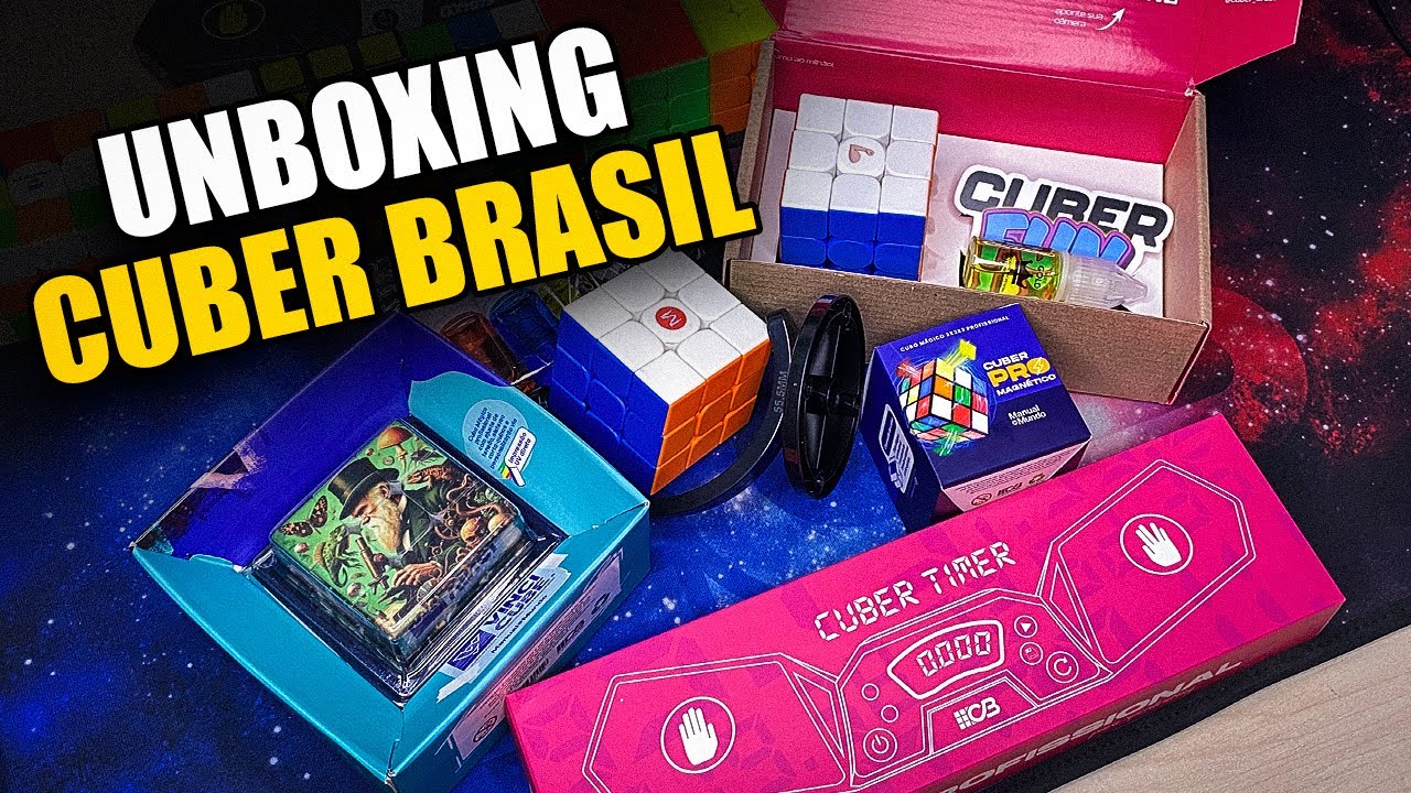 MELHOR UNBOXING DO ANO!😱 | CUBER BRASIL