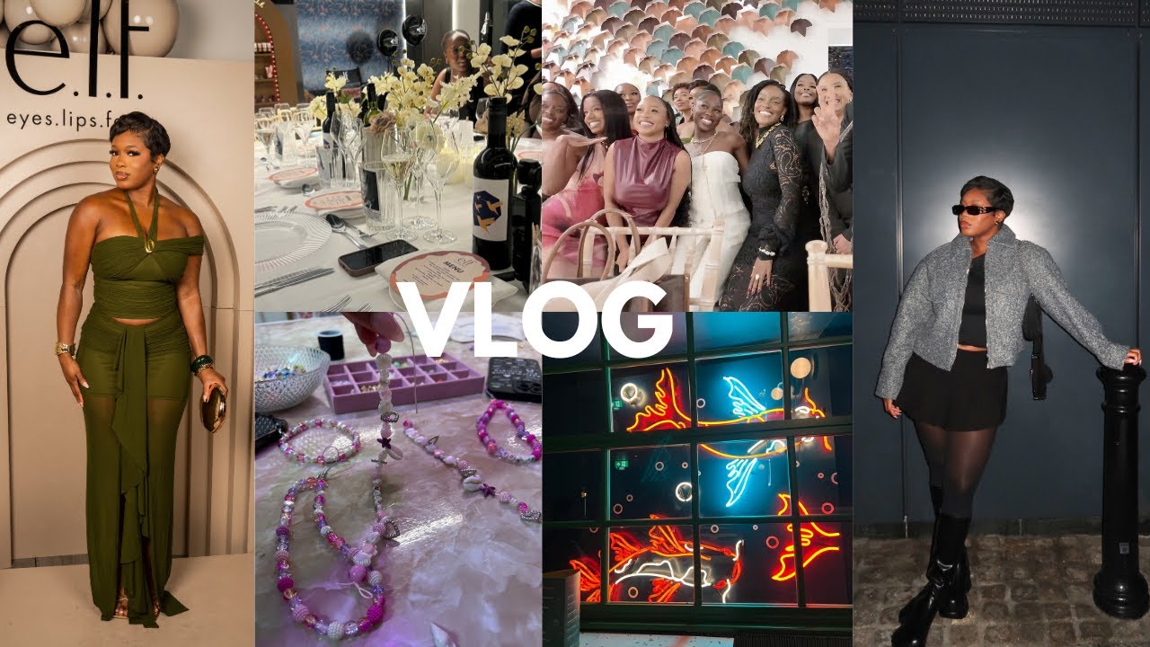 OCTOBER VLOG | Elf Black History Month event, Bracelet making, London nights, church +more
